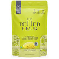 The Better Flour  Vitamin Rich Spinach Flour, Healthy Low Carb Atta | Protein & Vitamin Rich | Gluten Free Multigrain Flour | Easy to Cook Multigrain Atta (1Kg)