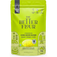 The Better Flour  Vitamin Rich Spinach Flour, Healthy Low Carb Atta | Protein & Vitamin Rich | Gluten Free Multigrain Flour | Easy to Cook Multigrain Atta (500 gm)