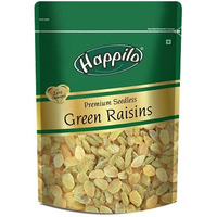 Happilo Premium Seedless Green Raisins 250g | Premium Kishmish/Kismis | Rich in Iron & Vitamin B |