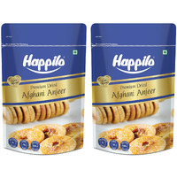 Happilo Premium Dried Afghani Anjeer 200g each (Pack of 2), Dry Figs for Weight Management, Digestion, Immunity, Good Health & Rich in Dietary Fiber
