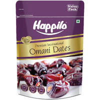 Happilo Premium International Omani Dates 680g Value Pack | Khajoor or Khajur Dry Fruit | Healthy & Nutritious Snack | Rich in Protein & Vitamins | Natural Sweetner