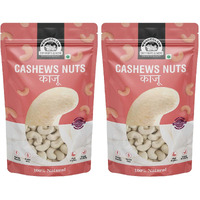 WONDERLAND FOODS (DEVICE) Dry Fruits Whole Cashews (Kaju) W320-Grade 800G (400G X 2 Pouch)