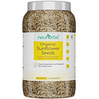 Neuherbs Raw Sunflower Seeds for Eating, High in Protein and Fiber & Gluten free : 1 KG