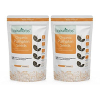 Neuherbs Raw & Unroasted Pumpkin Seeds | Immunity Booster & Fiber Rich Superfood | Rich Source of Omega 3 | Highly Nutritious Snack | Rich in Protein, Zinc & Magnesium 200 G (Pack of 2)