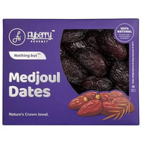 Flyberry Gourmet Jumbo Medjoul (Medjool) Dates | Rich Source of Potassium & Iron | No Added Sugar or Preservatives | Low GI Energy Snack | Khajoor | Khajur | 400 g