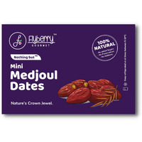 Flyberry Gourmet Mini Medjoul/Medjool Dates (Khajoor/Khajur) 1kg | 100% Natural | Rich in Calcium, Iron and Potassium | Instant Energy