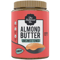 The Butternut Co. Almond Butter Crunchy 1kg - Unsweetened, 100% Dry Roasted, Heart-Healthy Fats, Protein Source, High in Vitamin E - Gluten-Free, Vegan, Keto-Friendly