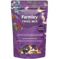 Farmley Premium Trail Mix | 160g | 7 Superfood in 1 Mix | Mixed Dry Fruits, Dry Fruits Mix, Nuts and Dry Fruits Contains Almonds, Pumpkin Seeds, Cashew, Sunflower Seeds, Blueberries (Pack of 1)