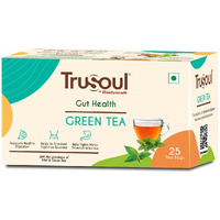 TruSoul By Baidyanath Green Tea for Natural Herbal Gut Health, Blended With Mint,Enriched With Antioxidants, Promotes Healthy Digestive System, Nourishing Herbal Kadha (25 bags)