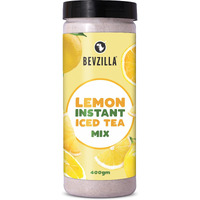 Bevzilla Lemon Instant Iced tea Mix - 400 Grams | Perfect For Summers| Refreshing| Instant