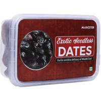 MARKSTOR Exotic Seedless Dates - 500Gram - Fresh Imported Khajoor/Khajur, Packed With Protein & Vitamins, Natural Sweetener, Ideal For Kids & Adults, No Preservatives