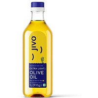 Jivo Extra Light Olive Oil - 1 Liter | Oil for Cooking, Dressings, Salad, Soups, Dips, and Marinades | Light, Flavorful, and Ideal for All Culinary Uses