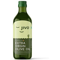 Jivo Extra Virgin Olive Oil 1 litre | Contains Vitamin E | Low in Saturated Fat | Natural Cooking Oil, for Dressings, Salad, and Soups, Dips & Marinades [Pack of 1 (1L Pet Bottle)]