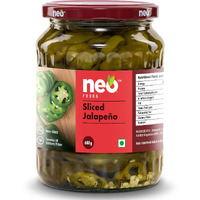 Neo Sliced Jalapenos 680g I 100% Vegan I Ready-to-Eat Fibre-Rich Topping for Pizza, Pasta, Wraps and Salads I Non-GMO (Pack of 1)
