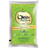 Oleev Active, with Goodness of Olive Oil, 1L Pouch