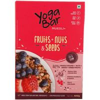 Yogabar Muesli - Fruits, Nuts & Seeds, 400G