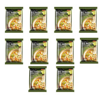 MAMA Gluten Free Instant Rice Noodles, Vegetable - Pack Of 10 - 550 Gm