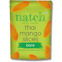 Natch Dried Thai Mango Slices, 100% All Natural, Vegan, Gluten Free, No Artificial Preservatives, Trans Fat Free, Rich in Antioxidants, Bare Flavour, 150gm each (Pack of 1)
