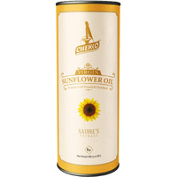 Chekko Cold Pressed Sunflower Oil (Virgin, Kachi Ghani, Chekku) | 100% Natural, Pure & Wood Pressed (1L) for Cooking