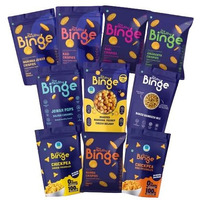 The Healthy Binge Ultimate Combo, Pack of 10 | As seen on Shark Tank India | Weight Loss Snacks | High Protein & Fiber | No Palm Oil | Family Size Packs