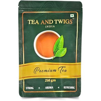 Tea and Twigs Premium Tea - 250gm | Second Flush CTC Tea | Premium Chai Patti | Assam Tea | Black Tea