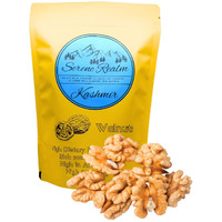 Serene Realm | Kashmiri Walnuts 500gm Without Shell | Fresh Harvest | Premium Kernels | Akhrot Giri | 500gm (Kashmiri Walnut, 500gm)