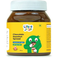 Little Joys Chocolate Spread for Kids | Sweetened with Jaggery | With Rich Hazelnut, Cocoa, Ragi & Bajra | No Refined Sugar, No Palm Oil, No Preservatives | 300g