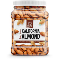 Organic Nuts Whole 100% Natural Premium Californian Almonds Value Pack Pouch, 500g