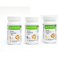 Herbalife Nutrition AFRESH SUMMER COMBO (LEMON, PEACH, ELAICHI) Energy Drink (150 g, LEMON, PEACH, ELAICHI Flavored)