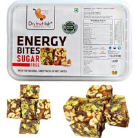 DRY FRUIT HUB Energy Bites Sugar Free 500 Gm | With Sweetness Of Dates | Dry Fruit Chikki | Healthy Snacks With Goodness Of Kaju Badam Pista Dates And Pure Ghee | Dates Barfi