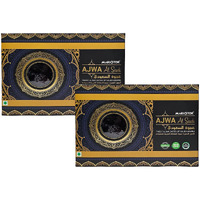 MARKSTOR Fresh, Ajwa Al-Saudi - Finest Original Ajwa Dates (Khajoor/Khajur) Of Madina, Saudi Arabia - 1 Kg [500G X 2] Dates