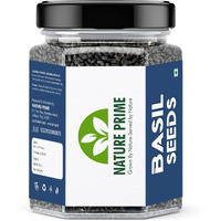 Nature Prime 100% Hygienic Raw sabja Basil Seeds (250 Gram)