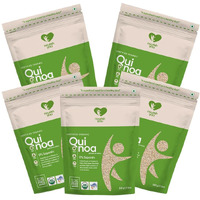 Nourish You Organic White Quinoa Seeds 2.5 Kg | Healthy Food | Gluten-Free | Saponin Free | High Protein & Fiber | Diet Food for Weight Loss | USDA Certified Grain | 100% Wholegrain Cereal | 500G x 5