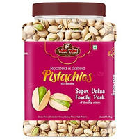 YUM YUM Premium Roasted & Salted Jumbo Size Pistachios Nut 1kg Pack | Pista Dry Fruit | Super Crunchy & Delicious Healthy Nuts | Gluten Free & Low-Calorie