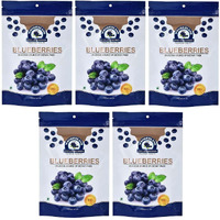 WONDERLAND FOODS Healthy & Tasty Californian Whole & Dried Blueberry 750g Pouch (150gX5)