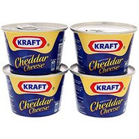 Kraft Cheddar Cheese, 4 x 190 g
