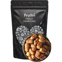 Fruitri Premium Zahidi dates 1kg pack, khajur dry fruits, Juicy & Delicious Khajoor, 100% Naturally Dried & free from any Preservative, offer Pack