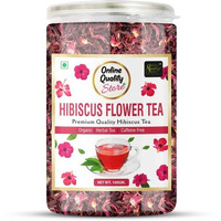 Online Quality Store Hibiscus Flower Tea |Herbal Tea |Organic Hibiscus Tea|Use for Iced Tea|hibiscus tea leaves|Natural Hibiscus Flower Tea Whole Leaf(100g, Pack of 1)