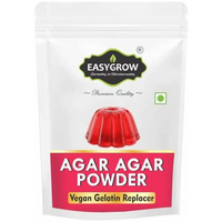 Easygrow Agar Agar Powder 10 gm | China Grass Powder | Perfect for Desserts, Cakes, Puddings & Jelly | Vegetarian Gelatin Alternative, Plant-Based