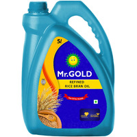 Mr. Gold Refined Rice Bran Oil Can, 5L