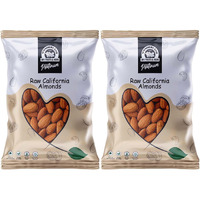 WONDERLAND FOODS Platinum California Almond (Badam) 1Kg (500g X2) Pouch