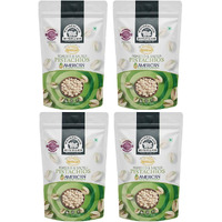 WONDERLAND FOODS (DEVICE) Dry Fruits I American California Roasted & Salted Pistachios (Pista) 800g I (200g X 4) Pouch Combo Pack