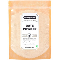 Urban Platter Arabian Dried Date Powder, 1kg (Super-Fine Kharek Powder | Perfect Sweetener | Free-Flowing | Date Sugar)
