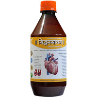Healthorg, Siddharasayan, Apple Cider Vinegar With Garlic, Ginger, Lemon And Honey 500ml