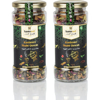 Hamiast Kashmiri Shahi Qawah (Kahwa) Loose Leaves Green Tea With Saffron, Authentic And Traditional Blend,Without Sugar, 200 Grams (100G Pack Of 2 Serves 100 Cups)