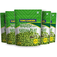 Tong Garden Imported - Wasabi Green Peas 180Gram Pouch Pack Of 5