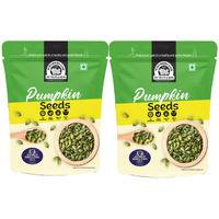 Wonderland Foods Raw & Unroasted Pumpkin Seeds 500g (250gX2) Pack of 2 Pouch I Kaddu Seeds Full of Protein, Antioxidants, & Fibre I Great Source of Omega 3 & Omega 6 I Immunity Booster Dieting Snack