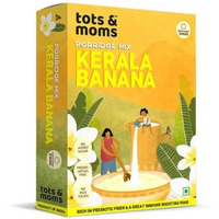 Tots & Moms Calcium Rich Raw Kerala Banana Powder for Kids 200g - No Salt No Sugar - No Preservatives 100% Natural Immune Booster | Porridge Mix for Kids
