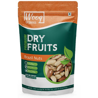 Wooq Organics Brazil Nuts, Jumbo Premium Brazil Nuts 250G | All Natural | Rich In Iron| Best For Cholesterol, Dry Fruit