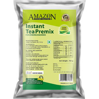 AMAZON 3 In 1 Instant Cardamom Chai Tea Premix Powder No Added Sugar Pack Of 1 For Vending Machine Manual Use, Bag,750 Grams